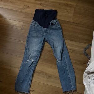 Pinkblush Dark Blue Flare Jeans